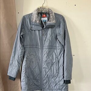 Columbia Gray Quilted Jacket